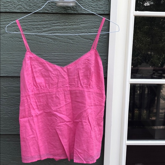 NWOT GAP COTTON CAMISOLE TOP W/ ADJ SHOULDER ST, 6 - Picture 1 of 7